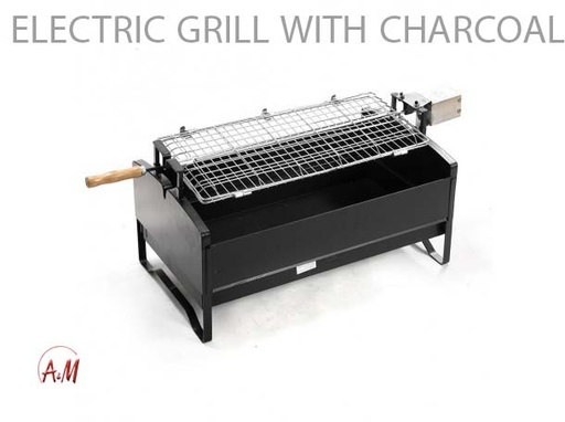 [AM-0348] ELECTRIC GRILL WITH CHARCOAL/ شواية كهربائية على فحم الحجم الصغير