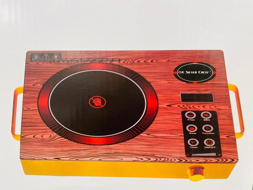 [AM-4120] Silver Crest Ceramic Cooker 6 Option / موقد كهربائي من سلفر كريست 