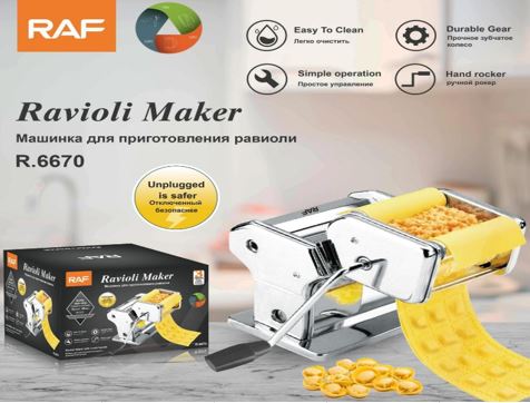 [R.6670] RAF RAVIOLI MAKER / صانعة الرافيولي