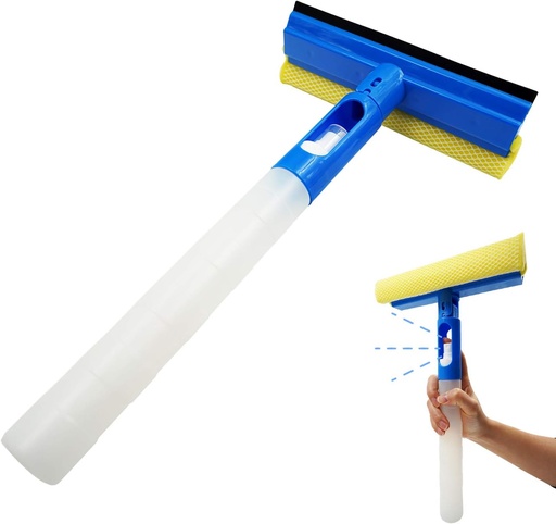 [F008] FLORA PANE WIPER W SPONGE & SPRAY/ممسحة زجاج فلورا مع إسفنجة وبخاخ