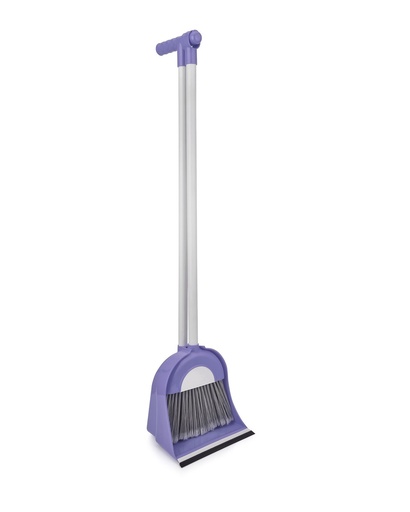 [F079] FLORA MINI DUSTPAN WITH BROOM SET/ مكنسة متعددة الاستخدام