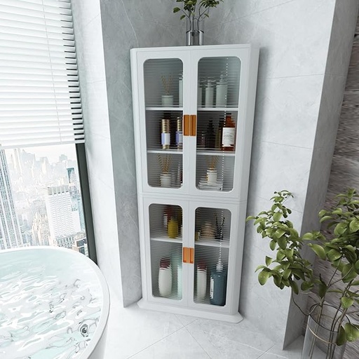 [AM-4428] CORNER STORAGE CABINET 109x47cm/صندوق التخزين للزواية