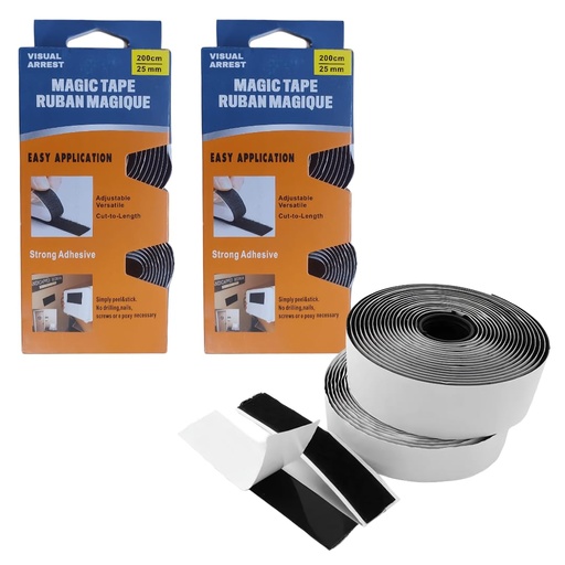 [AM-4476] MAGIC VELCRO TAPE 2M/ مترين لاصق فيلكرو