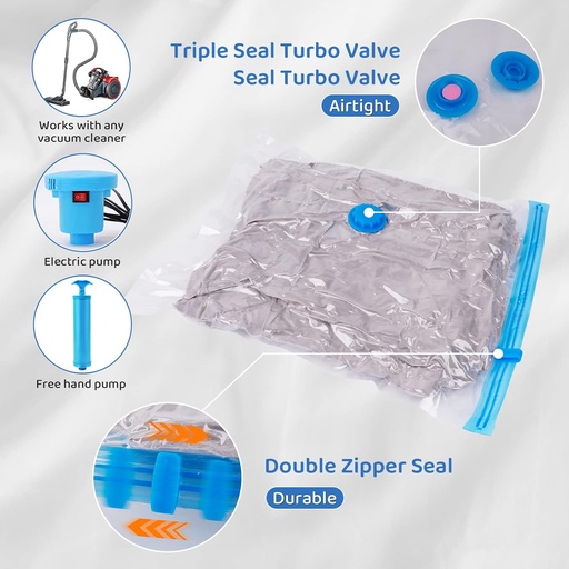 [SSB-3287] SPACE SAVER STORAGE BAG 60*80/ حقيبة تخزين موفرة للمساحة 60*80
