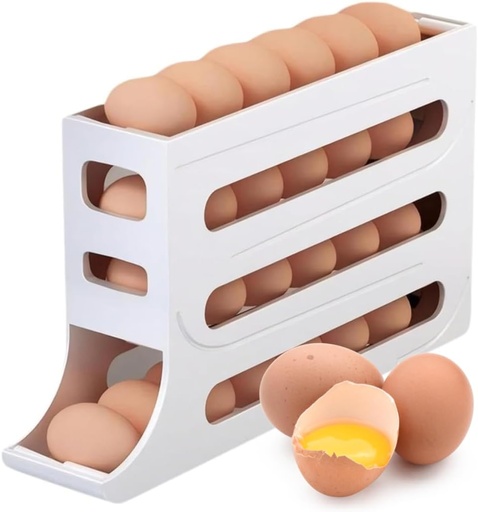 [AM-4625] AUTOMATIC ROLL-DOWN EGG STORAGE /  حافظة البيض3 طبقات
