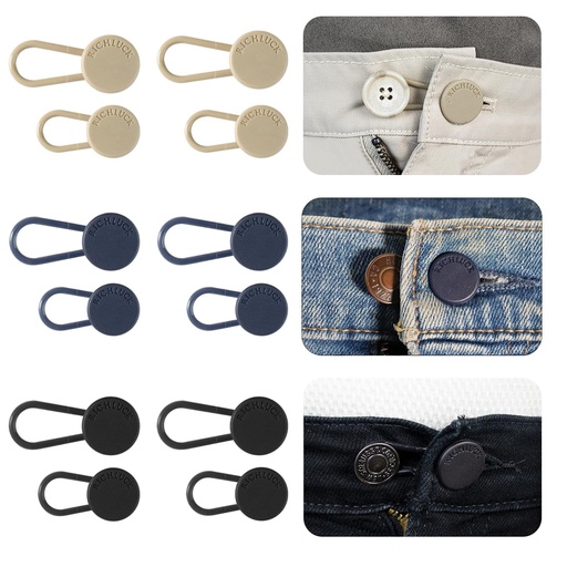 [BMA4201-46] PANT BUTTON EXTENDER 12PCs/موسع أزرار البنطلون 12 قطعة
