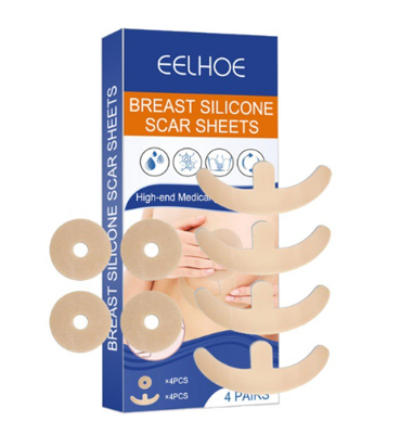 [BAUG4101-16] Medical Silicone Sheets For Breast Scars/ شرائح السيليكون الطبية لعلاج ندبات الثدي