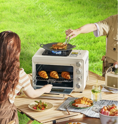 [AM-4666] Household multi-function outdoor gas oven/فرن يعمل بالغاز للاستخدام الخارجي متعدد الوظائف
