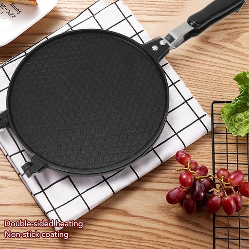 [AM-4683] NON-STICK WAFFLE MAKER/صانعة الوافل غير اللاصقة