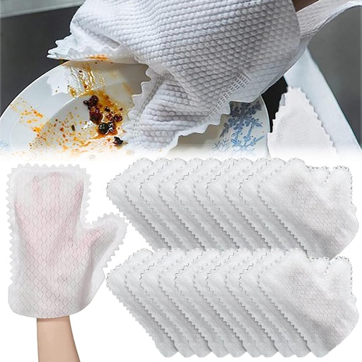 [AM-46810] DISPOSABLE CLEANING GLOVE  (10 pcs )/قفاز تنظيف للاستخدام مرة واحدة (10 قطع)