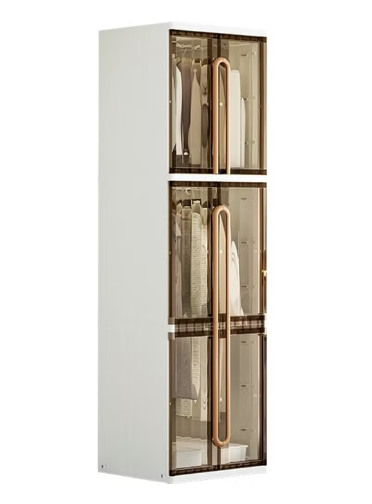 [AM-4791] FOLDABLE STORAGE CABINET 3-LAYERS-BIG/ خزانة التنظيم 3 رفوف الكبير