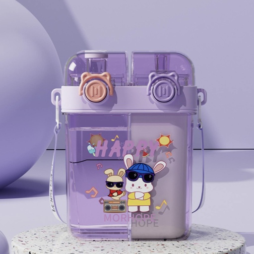 [AM-4886]  Double Drinking BOTTLE 760ml/زجاجة شرب مزدوجة 760 مل