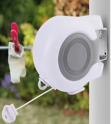 [AM-4907] Dual retractable washing line / حبل غسيل مزدوج قابل للسحب