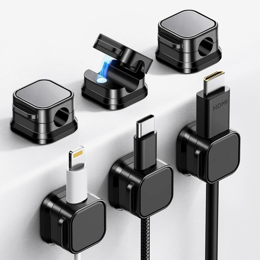 [BOCT 4217-15] 6PCS Cable Clips/ 6 قطع من مشابك الكابلات