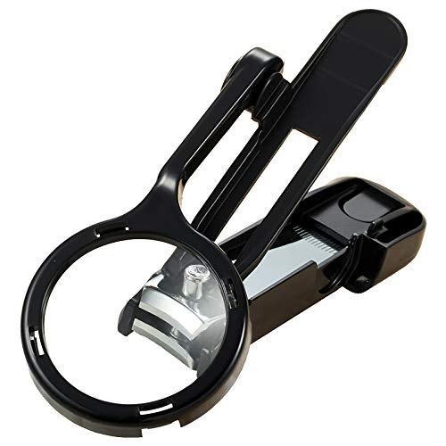 [BOCT 4217-22] nail clippers with a magnifying glass/مقص أظافر مع عدسة مكبرة