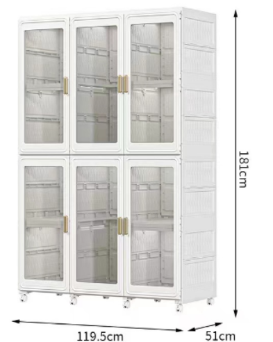 [AM-4986] FOLDABLE STORAGE BOX /صندوق تخزين ملابس قابل للطي   