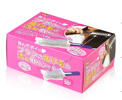 Air cushion comb cleaning net 