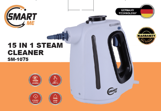 [SM-1075] SMART ME 15 IN 1 STEAM  CLEANER / منظف ​​البخار سمارت مي 15 في 1 