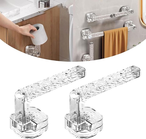 [AM-6104] 50cm adhesive bathroom towel hanger /علاق مناشف الحمام 50 سم الاصق