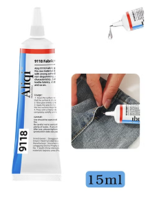 [AM-6143] 60ml Waterproof Flexible Fabric Repair Glue / غراء إصلاح الأقمشة المرن المقاوم للماء 60 مل