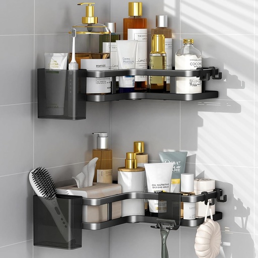 [BDEC4303-20] Corner Shower Caddy / منظم الزوايا للحمام