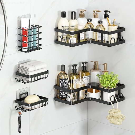 [AM-6009] CORNER SHOWER CADDY / رف جانبي للحمام