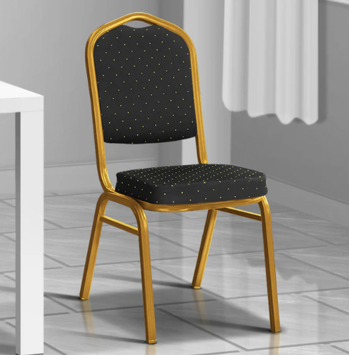 [AM-6207] EVENT CHAIR- BLACK/ كرسي المناسبات-اسود