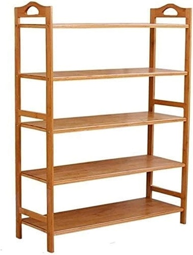 [AM-6232]  5-layer shoe rack 68*24*83 /رف أحذية خشبي  5 رفوف
