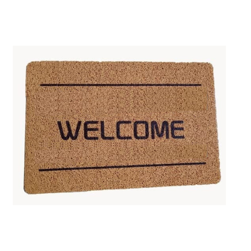 [AM-6239] Coir and Rubber Entryway Welcome Doormat 38*58CM/سجادة الباب للمدخل 