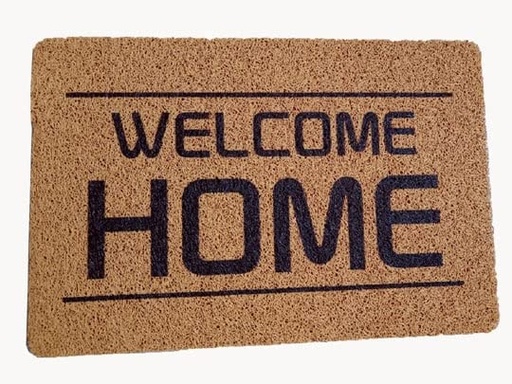 [AM-6240] Coir and Rubber Entryway Welcome Doormat 48*68CM/سجادة الباب للمدخل