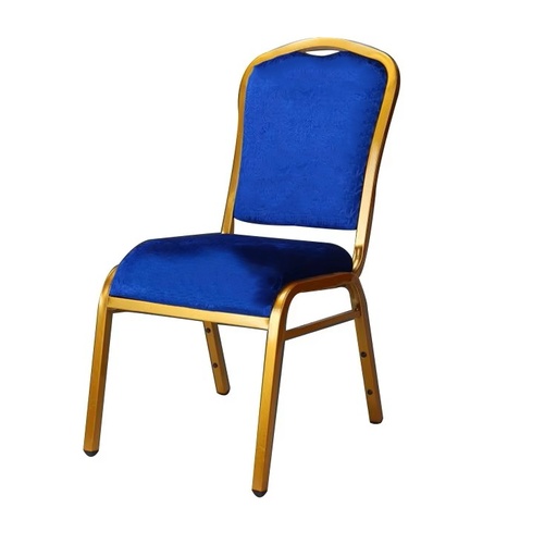 [AM-6269] Luxury event chair - Navy blue, Velvet/كرسي فاخر للمناسبات - ازرق داكن مخمل