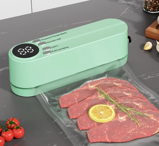 [AM-6278] Rechargeable Vacuum Sealer Machine /جهاز سحب ونفخ الهواء القابل لإعادة الشحن