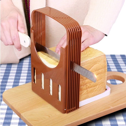 [AM-6280] Bread Slicer Cutting Board /لوح تقطيع الخبز