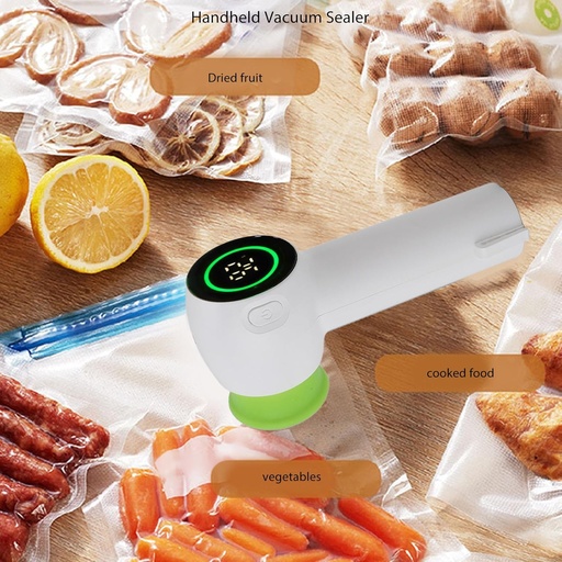 [AM-6282] Handheld Vacuum sealing machine/جهاز سحب ونفخ الهواء المحمولة القابلة لإعادة الشحن