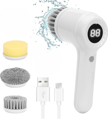 [AM-6283] 3in1 Cleaning Brush /فرشاة تنظيف 3 في 1
