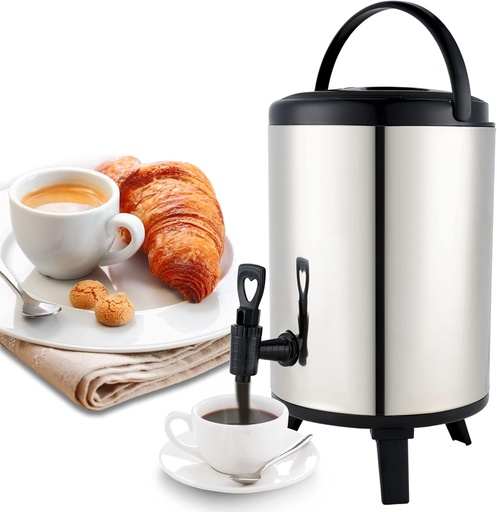 [AM-4775] Stainless Steel Beverage Dispenser 8L / موزع مشروبات من الفولاذ المقاوم للصدأ سعة 8 لتر