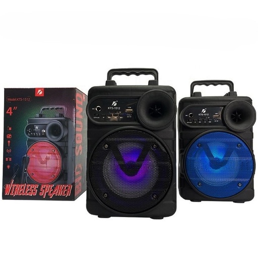 [AM-6417] Wireless Speaker With Wired Microphone /مكبر صوت لاسلكي مع ميكروفون سلكي