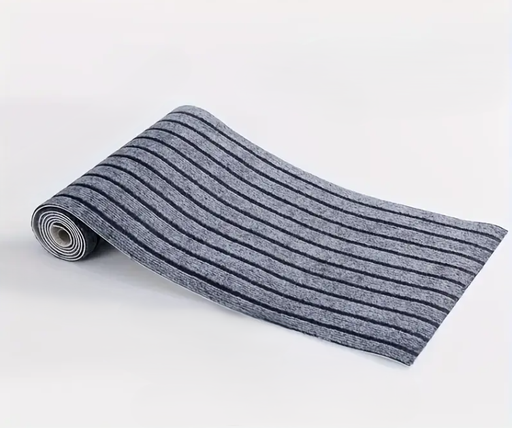 [AM-6423] GRAY RUG DOOR MAT Roll 1.2x15cm/ لفة سجادة باب رمادي