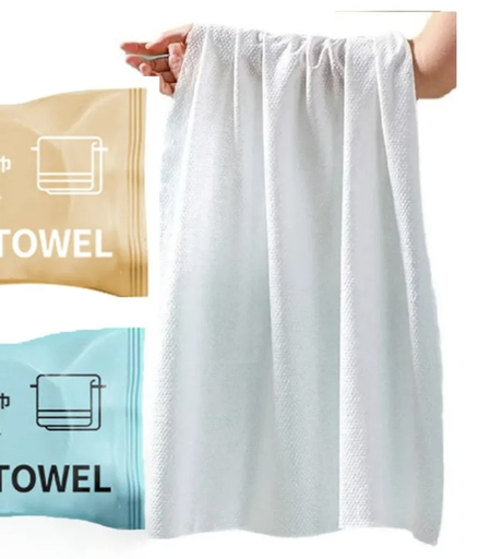 [AM-90670] Disposable Compressed Bath Towel 70X100CM /منشفة حمام مضغوطة للاستخدام مرة واحدة 70×100 سم