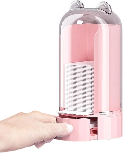 [AM-6353] Automatic Cotton Pad Dispenser /موزع تلقائي لقطن التجميل 