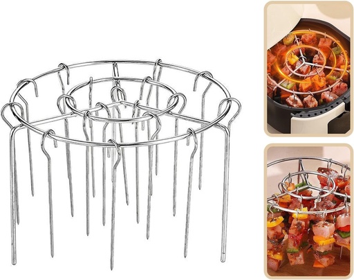 [AM-6358] BBQ Skewers Rack /رف أسياخ الشواء