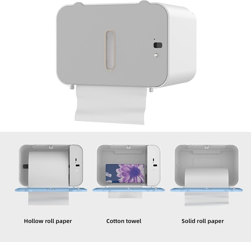 [AM-6369] Electric Toilet Roll Holder/حامل ورق التواليت الكهربائي