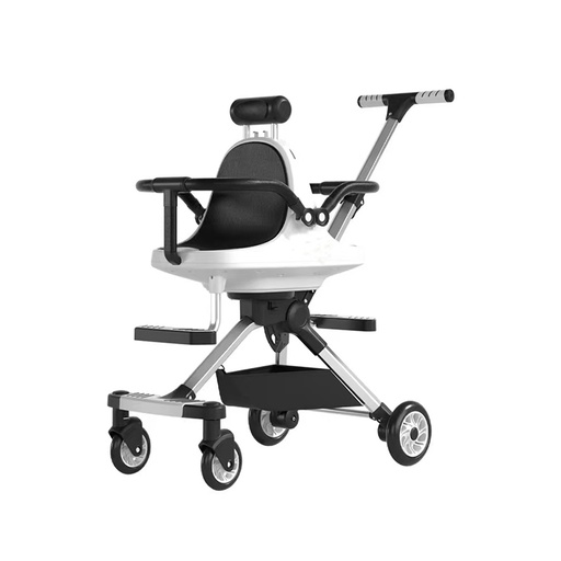 [AM-6449] Foldable Twin Baby Walking Stroller   / عربة أطفال توأم قابلة للطي