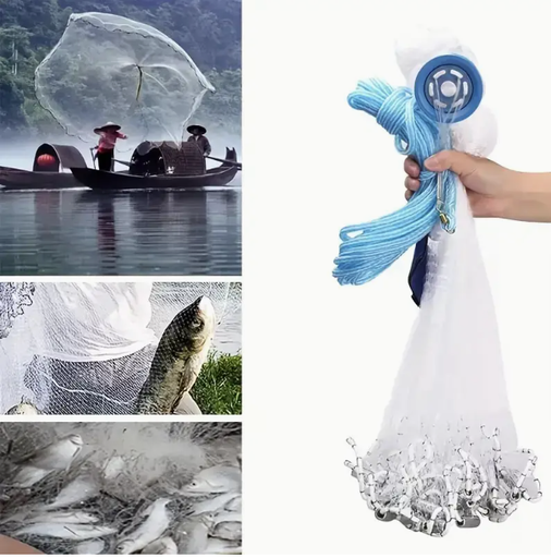 [BJUL5110-1.2] Fishing Casting Net 1.2 / مصيدة السمك