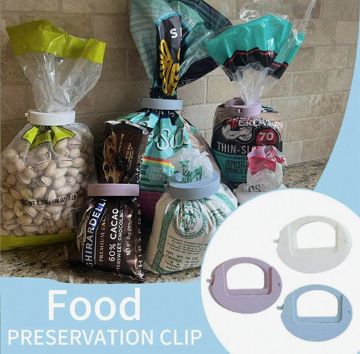 [AM-23197] Magnetic Food Bag Sealing Clip 1 PC /مشبك إغلاق أكياس الطعام المغناطيسي قطعة واحدة