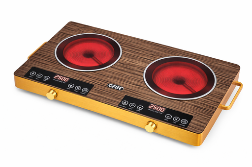 [AM-06662] GRR INDUCTION COOKER DOUBLE /فرن كهربائي من GRR -شعلتين 