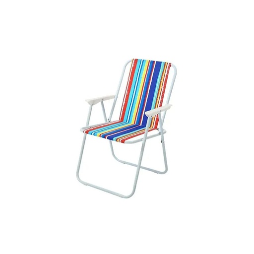 [AM-6644] Beach,  Camping portable folding chair (mixed colors)/كرسي قابل للطي محمول للشاطئ والتخييم