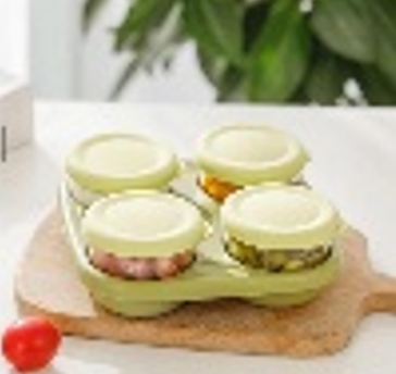 glass food baby / وعاء الأكل للطفل زجاج