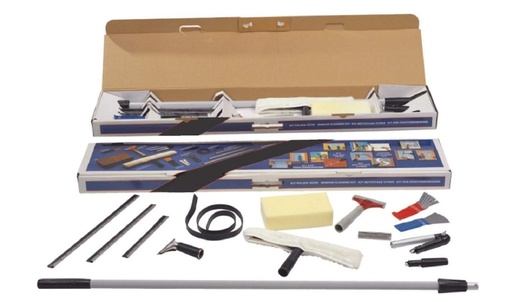 [AM-6707] Window Glass Cleaning Tool Kit/مجموعة أدوات تنظيف زجاج النوافذ