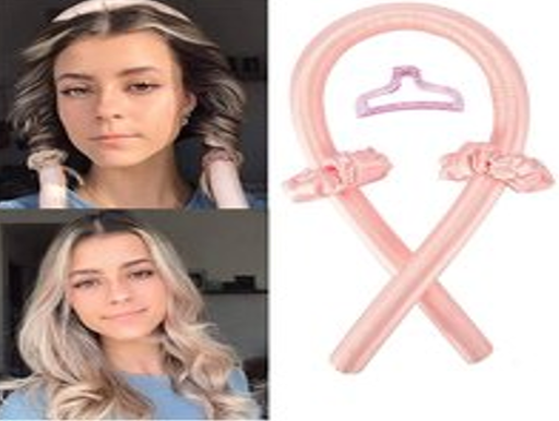 [AM-6744] Heat-Free Hair Curling Rod Set/مجموعة أدوات تجعيد الشعر بدون حرارة